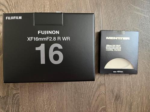 Fujifilm FUJINON XF16mm F2.8 R WR, Audio, Tv en Foto, Fotografie | Lenzen en Objectieven, Zo goed als nieuw, Groothoeklens, Ophalen