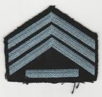 Streep / Chevron Kon Luchtmacht KLu - Sergeant 1e klasse, Ophalen of Verzenden, Luchtmacht, Nederland, Embleem of Badge