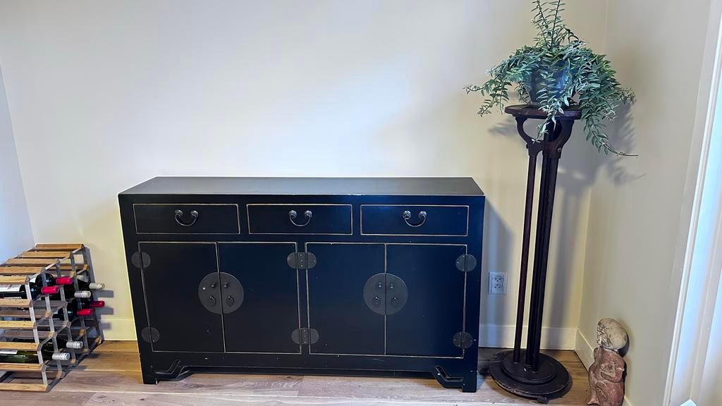 Chinees dressoir kast, Ophalen