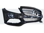 Bumper Mercedes C klasse W205 14-18 A2058850125 Voorbumper M, Gebruikt, Voor, 6 maanden garantie, Ophalen of Verzenden