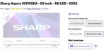 Sharp Aquos 55FN2EA 55 inch, Audio, Tv en Foto, Televisies, Ophalen, 50 Hz, LCD, Zo goed als nieuw