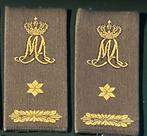 Gvt majoor KMA setje, Verzamelen, Militaria | Algemeen, Verzenden, Landmacht, Nederland, Embleem of Badge