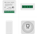 Mini slimme WiFi inbouwschakelaar | Smart Switch | 16A, Ophalen of Verzenden, Nieuw, Overige typen