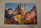 De Zeven Dwergen - Disney World, Verzamelen, Ansichtkaarten | Themakaarten, Verzenden, 1940 tot 1960, Gelopen
