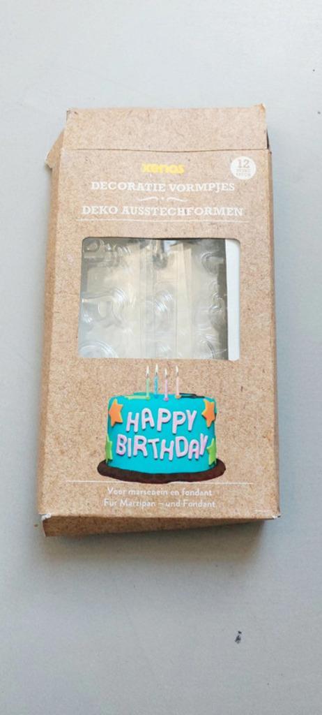 xenos decoratievormen bakken cijfers letters fondant nieuw, Hobby en Vrije tijd, Taarten en Cupcakes maken, Nieuw, Versiering