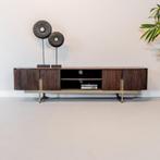 TV-Meubel Cambridge | Walnoot Mangohout, Huis en Inrichting, 150 tot 200 cm, Nieuw, Ophalen of Verzenden, Minder dan 100 cm