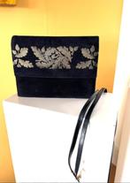 BRUNO MAGLI beeldige vintage blauwe leer  tas CHCS clutches, Sieraden, Tassen en Uiterlijk, Tassen | Damestassen, Verzenden, Zo goed als nieuw