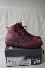 ECCO maat 38 rood leder met rits NIEUW / ONGEDRAGEN, Ecco, Nieuw, Rood, Wandelschoenen