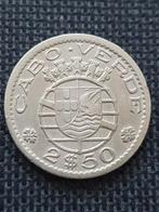 2,5 escudo munt uit 1953 Kaapverdië, Postzegels en Munten, Ophalen of Verzenden, Overige landen, Losse munt