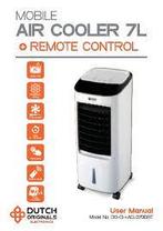 Ventilator DUTCH ORIGINALS Mobiele Airconditioner, Ophalen, Ventilator met afstandsbediening, Gebruikt, Tafelventilator