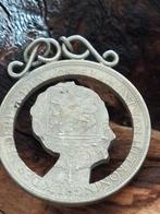 Zilveren Wilhelmina Gulden Verzetspenning 1940-45, Ophalen of Verzenden, Zilver, Nederland