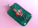 jwg Vintage 60s art glass bloem glas ketting hanger groen, Verzenden, Overige materialen, Broche