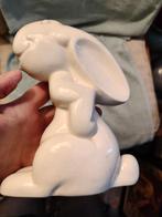 art deco 1920/1940 keramiek aardewerk konijn haas, Ophalen of Verzenden