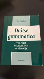 Duitse grammatica voor het economisch onderwijs, Ophalen of Verzenden, Zo goed als nieuw, Nederlands, B.W.Th. Duijvesteijn; H.A.A. Mangnus
