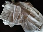 Damast Tafellaken met Servetten, Huis en Inrichting, Keuken | Textiel, Ophalen of Verzenden, Zo goed als nieuw, Wit, Tafelkleed of Tafelzeil