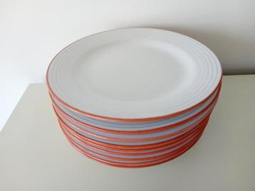 9 dinerborden 27,5 cm Jamie Oliver servies beschikbaar voor biedingen
