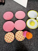Hema " plastic borden en bakjes ", Overige materialen, Ophalen of Verzenden, Zo goed als nieuw, Bord(en)