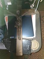 Antiek kruisbeeld met Jezusfiguur, Antiek en Kunst, Ophalen of Verzenden