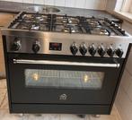 Bertazzoni 6 pits gasfornuis met elektrische oven, Ophalen, Gebruikt, 60 cm of meer, Energieklasse A of zuiniger
