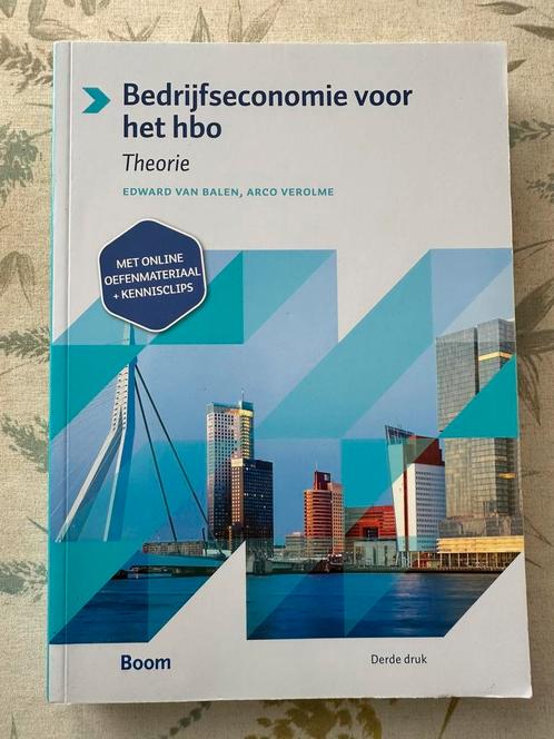 Edward van Balen - Theorieboek, Boeken, Economie, Management en Marketing, Nieuw, Ophalen of Verzenden