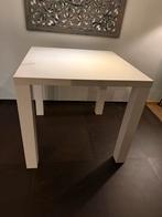 Witte kunststof bartafel - 100x100x92 cm, Huis en Inrichting, Tafels | Eettafels, Ophalen, Kunststof, Gebruikt, 100 tot 150 cm