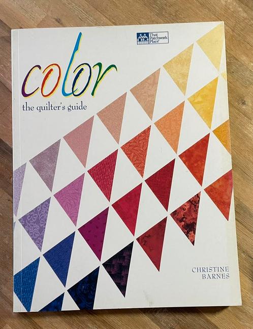 Color The Quilters Guide Christine Barnes, Boeken, Hobby en Vrije tijd, Zo goed als nieuw, Borduren en Naaien, Ophalen of Verzenden