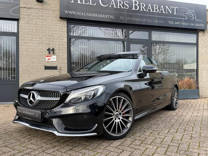 Mercedes-Benz C-klasse Cabrio 180 AMG Pakket / 43 AMG pakket, Auto's, Mercedes-Benz, Bedrijf, Te koop, C-Klasse, 360° camera, ABS