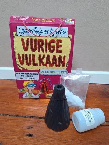 Vurige Vulkaan -experiment beschikbaar voor biedingen