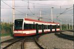 Grote foto KVB 4001 Keulen Duitsland 1995., Verzamelen, Overige typen, Gebruikt, Ophalen of Verzenden, Tram