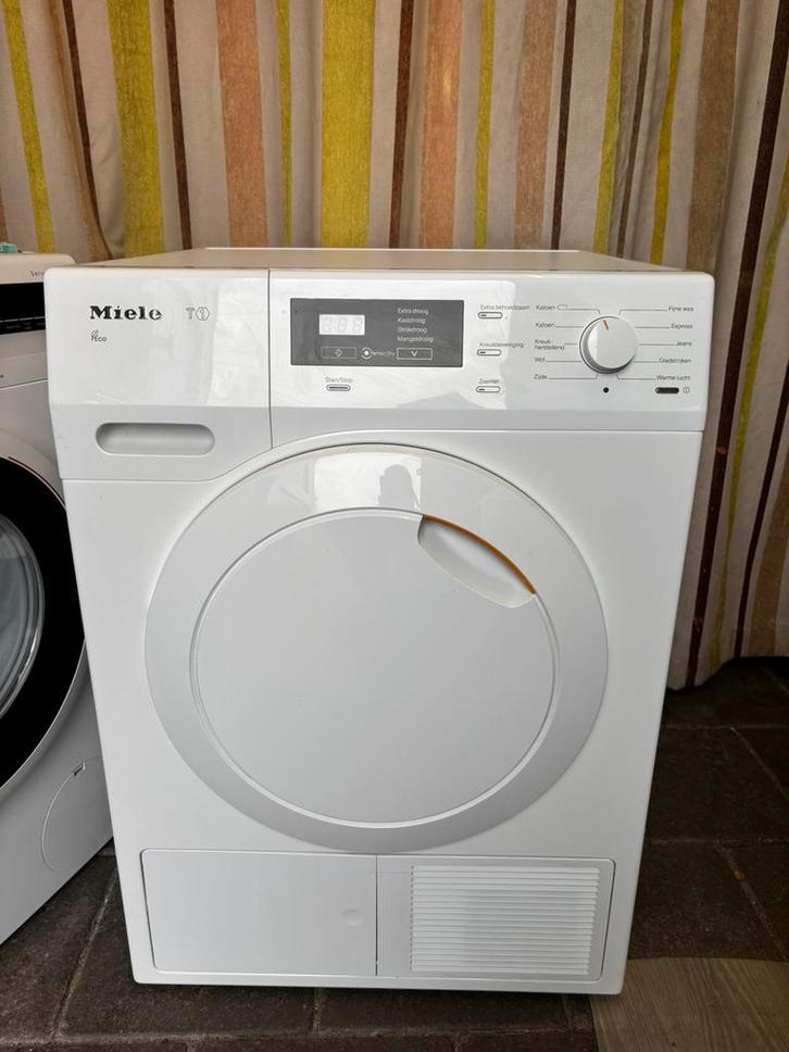 Miele T1 Warmtepompdroger - 8KG - A+ Label - Schoon en Goed, Witgoed en Apparatuur, Wasdrogers, Gebruikt, Condens, Voorlader, 8 tot 10 kg