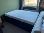 Matras ABYGDA en bed met lades BRIMNES 140x200 (IKEA), Ophalen, Zwart, Tweepersoons, 140 cm