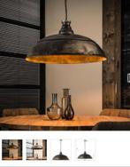 Hanglamp, Design lamp ,schaal industrieel 80cm groot, Huis en Inrichting, Lampen | Lampenkappen, Zo goed als nieuw, Ophalen