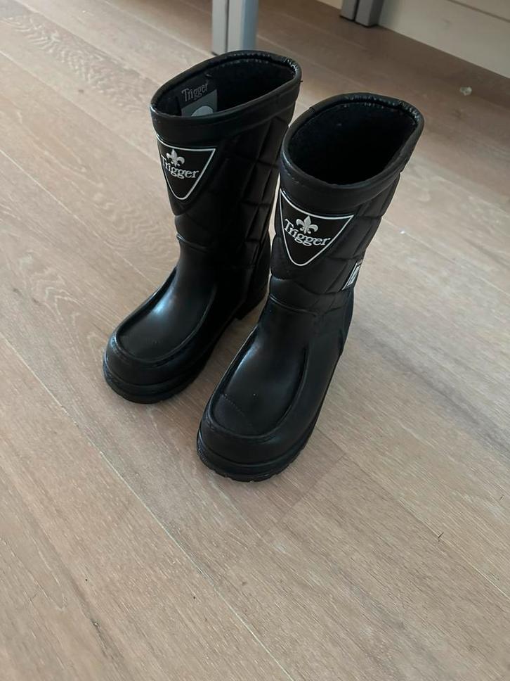 Trigger thermo laarzen, zwart, maat 32, Kinderen en Baby's, Kinderkleding | Schoenen en Sokken, Zo goed als nieuw, Laarzen, Jongen of Meisje
