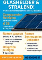 Glazenwasser – Zonnepanelen & Dakgoten Reinigen, Diensten en Vakmensen, Schoonmakers en Glazenwassers