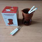Nieuwe chocolade fondue set voor 4 personen, Witgoed en Apparatuur, Fonduesets, Ophalen of Verzenden, Nieuw, Waxinelicht, Fondueset