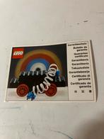 Lego garantiebewijs vintage trein motor, Ophalen of Verzenden, Gebruikt