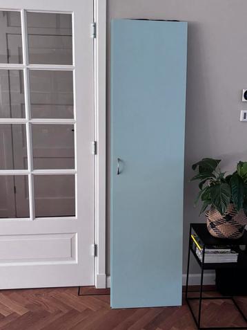 Ikea Pax deuren lichtblauw met greep 195x50 2x