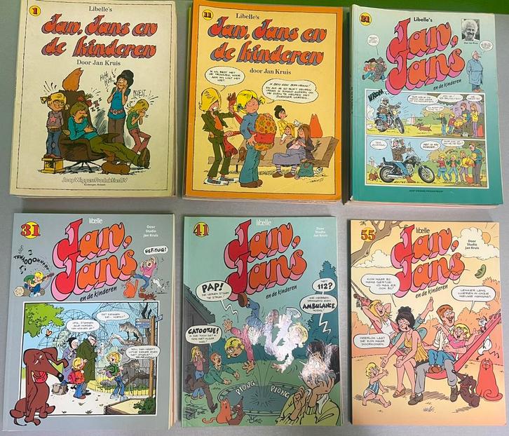 Jan, Jans & de Kinderen – Grote verzameling, Boeken, Stripboeken, Zo goed als nieuw, Complete serie of reeks, Ophalen of Verzenden
