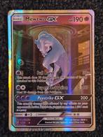Pokémon Basic Mewtwo GX kaart HP 190, Ophalen of Verzenden, Gebruikt, Losse kaart, Foil
