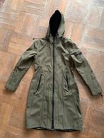 Regenjas softshell Ilse Jacobsen maat 36, Kleding | Dames, Jassen | Winter, Ophalen, Zo goed als nieuw, Maat 36 (S), Groen