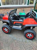 Mercedes Unimog kinderauto, Kinderen en Baby's, Speelgoed | Buiten | Accuvoertuigen, Ophalen, Zo goed als nieuw