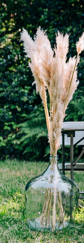Flesvaas 56 cm, trouwdecoratie  beschikbaar voor biedingen