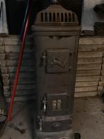 Oude kachel met Paardenmotief, Huis en Inrichting, Kachels, Ophalen, Potkachel, Gebruikt, Vrijstaand
