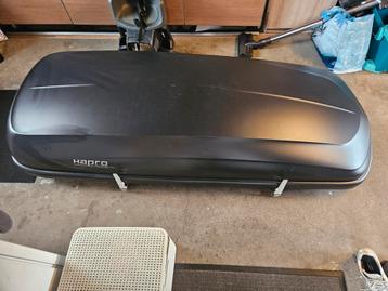 Hapro Traxer 8.6 Dakkoffer - Zwart - Goede Staat beschikbaar voor biedingen