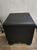 Klipsch KSW10 subwoofer, Subwoofer, Zo goed als nieuw, 120 watt of meer, Ophalen
