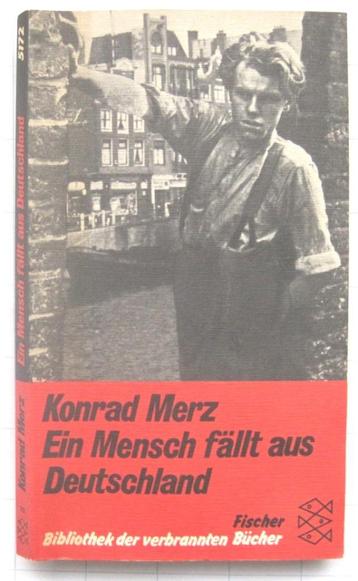 Ein Mensch fällt aus Deutschland - Konrad Merz beschikbaar voor biedingen