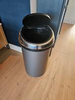 Brabantia Touch Bin 60 liter | sluiting kapot, Huis en Inrichting, Woonaccessoires | Prullenbakken, Ophalen, Kunststof, Gebruikt