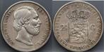 Zilveren rijksdaalder 1851 - 2 1/2 gulden 1851 Willem 3, Koning Willem III, Verzenden, Zilver, Losse munt