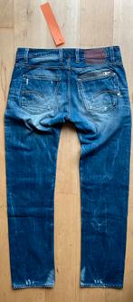 G Star Raw Attacc Low Straight jeans spijkerbroek W34 L36, Gedragen, Blauw, Ophalen of Verzenden, W33 - W34 (confectie 48/50)