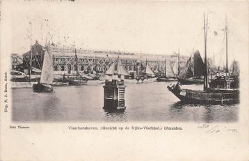 JK266 IJmuiden Vissershaven Rijks-Vischhal 1900 beschikbaar voor biedingen
